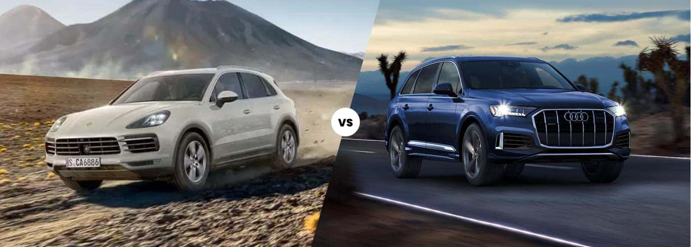2022 Porsche Cayenne vs. Audi Q7 Rusnak/Pasadena