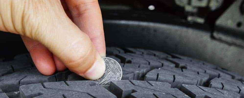 Tire deals tread checker