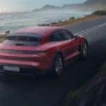 Porsche Taycan Driving