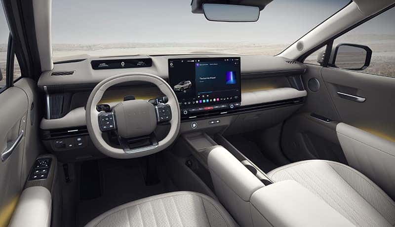 2027 Hyundai TUCSON dashboard and touchscreen