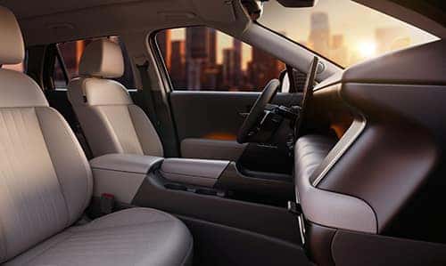 2027 Hyundai TUCSON front seats and cabin