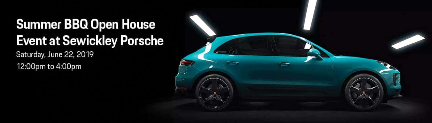 Summer BBQ Open House Event at Sewickley Porsche - Saturday, June 22, 2019 | 12:00pm to 4:00pm