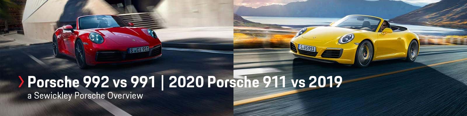 Porsche 992 vs 991 | 2020 Porsche 911 vs 2019 | Sewickley Porsche