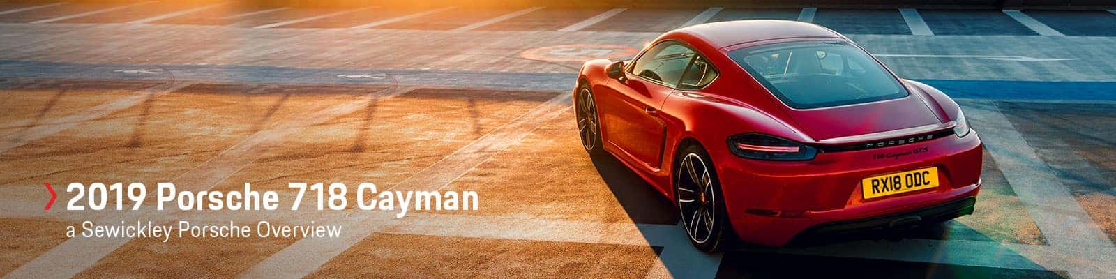 2019 Porsche 718 Cayman Model Overview at Sewickley Porsche