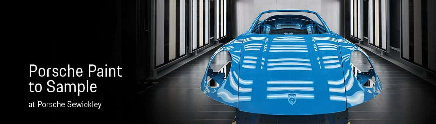 Porsche Paint to Sample Program - Sewickley Porsche