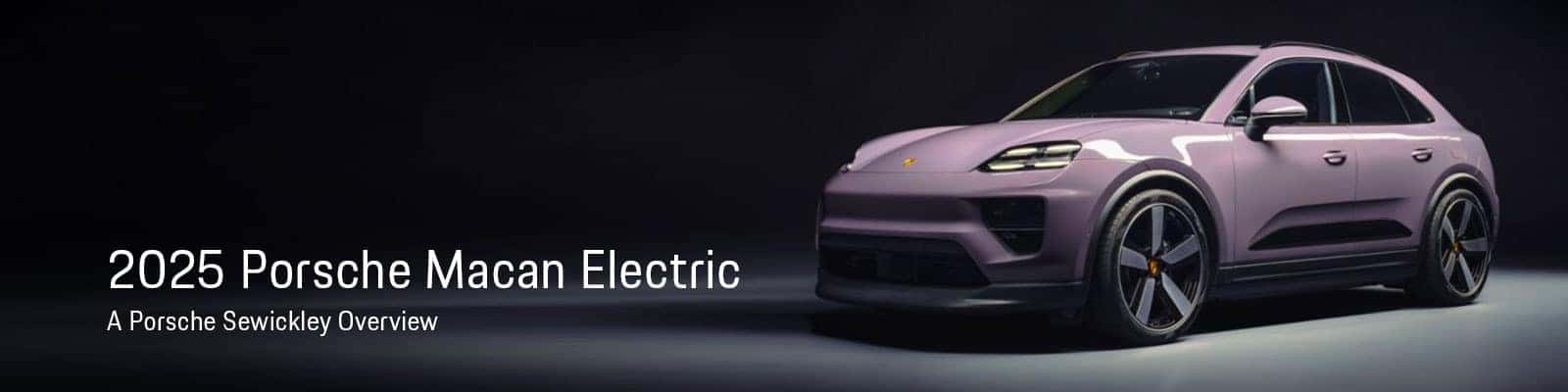 Porsche Macan Electric Model Overview - Porsche Sewickley