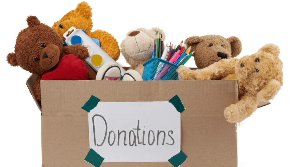 Toys for tots donations