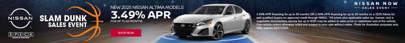new 2025 nissan altima apr special