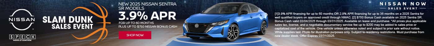 new 2025 nissan sentra lease special speck nissan
