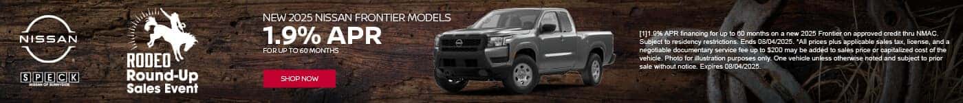 new 2025 nissan frontier apr special