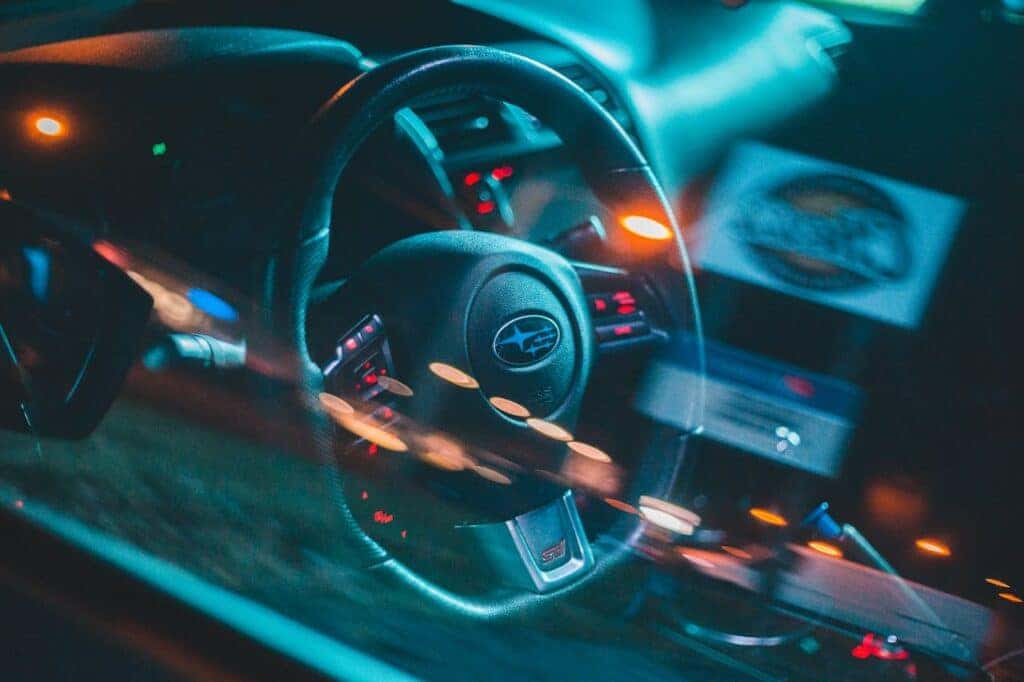 subaru steering wheel