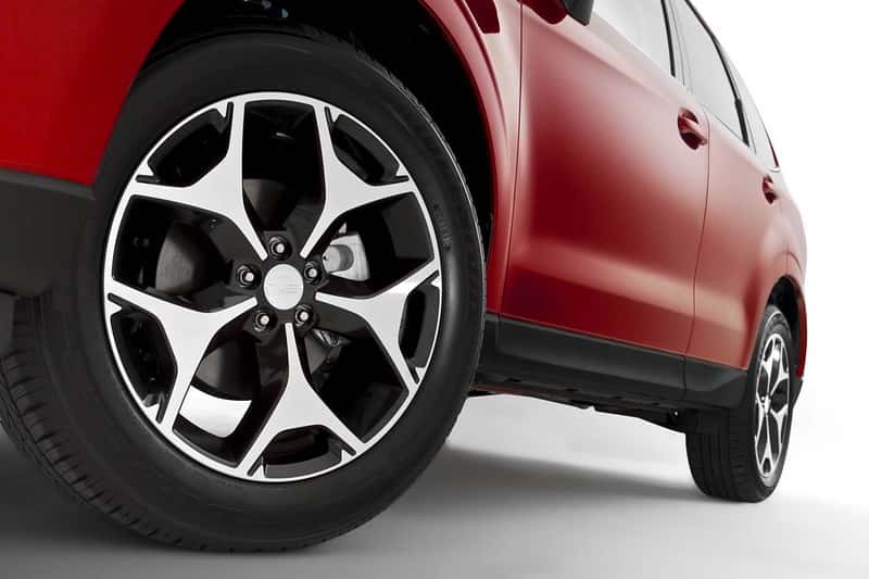 subaru forester tires 
