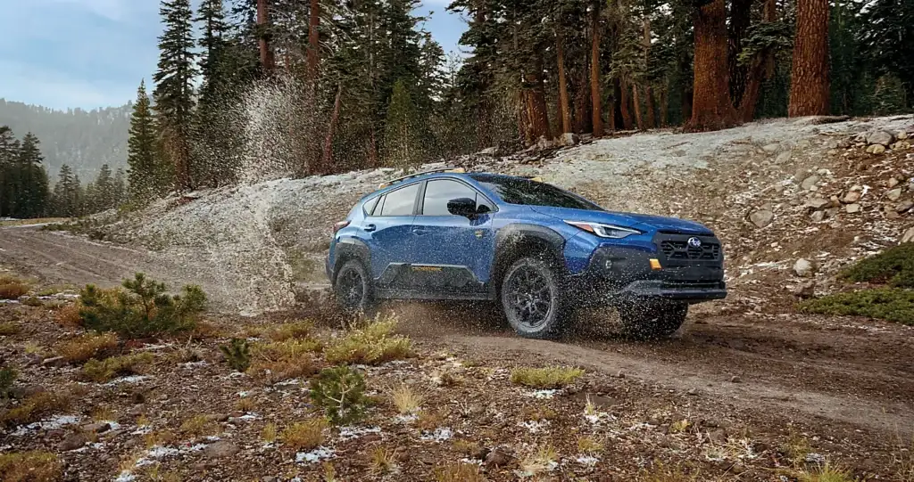 blue 2025 subaru crosstrek