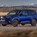 blue 2026 subaru forester