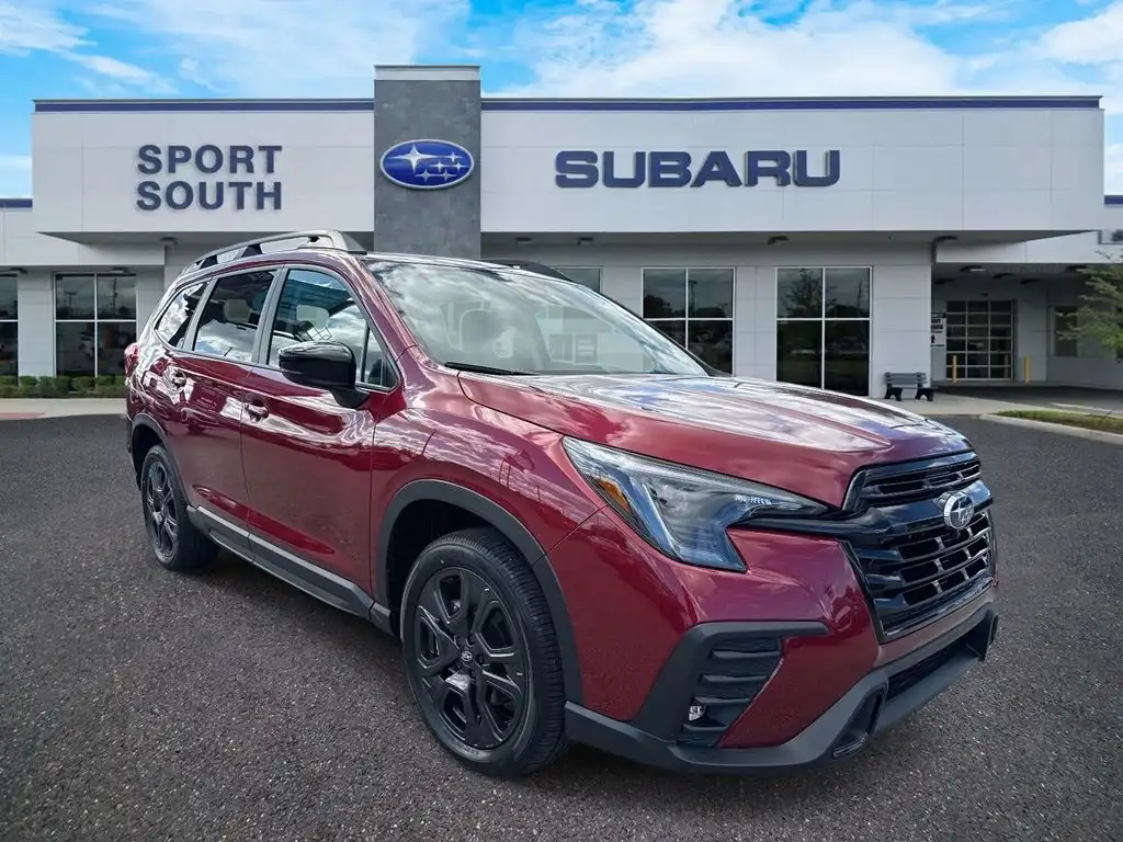 red 2026 subaru ascent onyx edition
