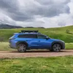 2026 blue subaru trailseeker EV