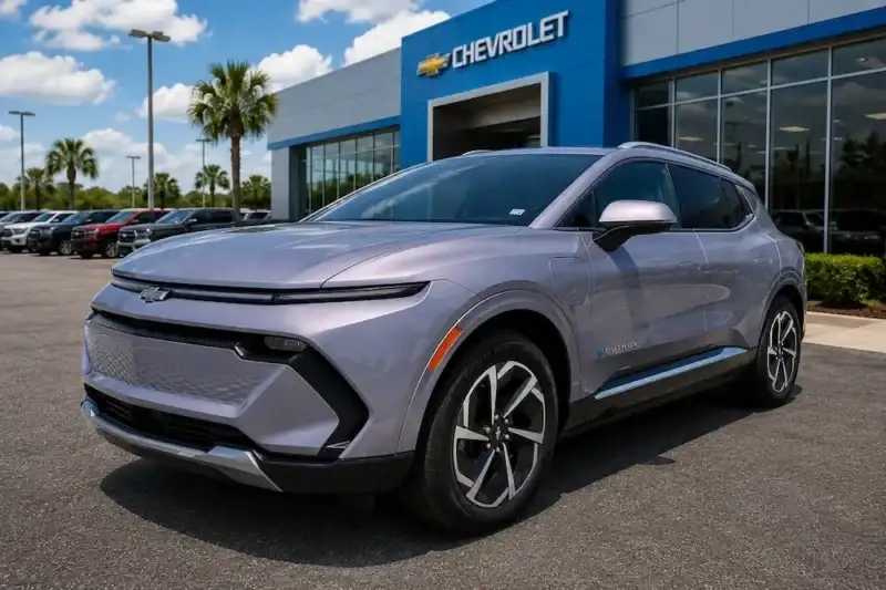 2025 Chevrolet Equinox EV LT in Galaxy Gray available at Starling Chevrolet Orlando FL