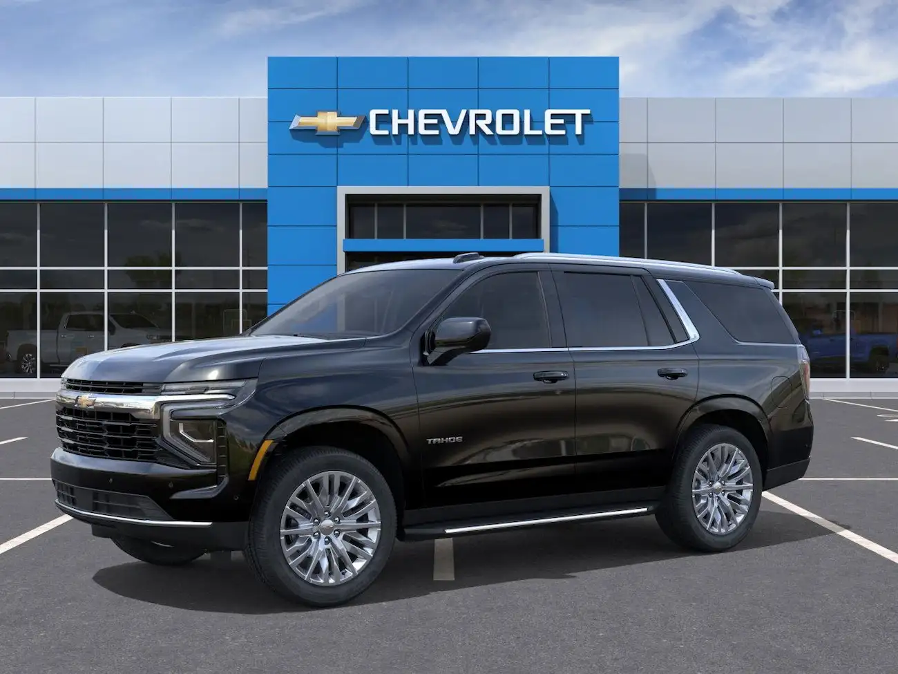 2026 Chevy Tahoe towing a boat trailer near Orlando from Starling Chevrolet