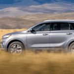 Silver 2020 Kia Sorento Off-Roading