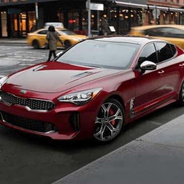 2020 Kia Stinger In The City