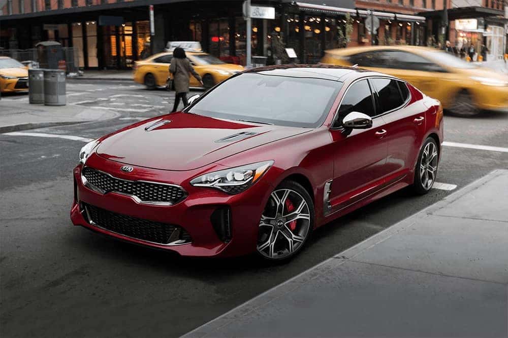 2020 Kia Stinger In The City
