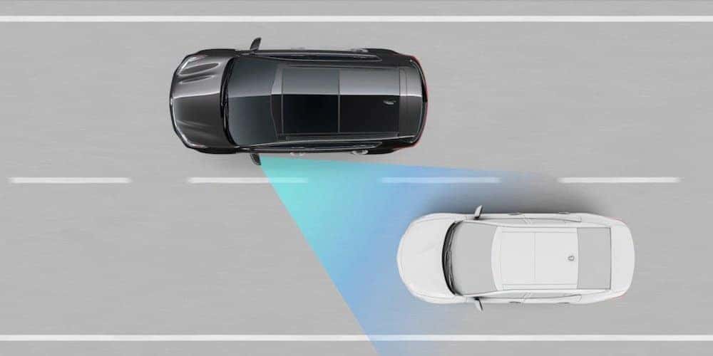 Kia Blind Spot Warning Display