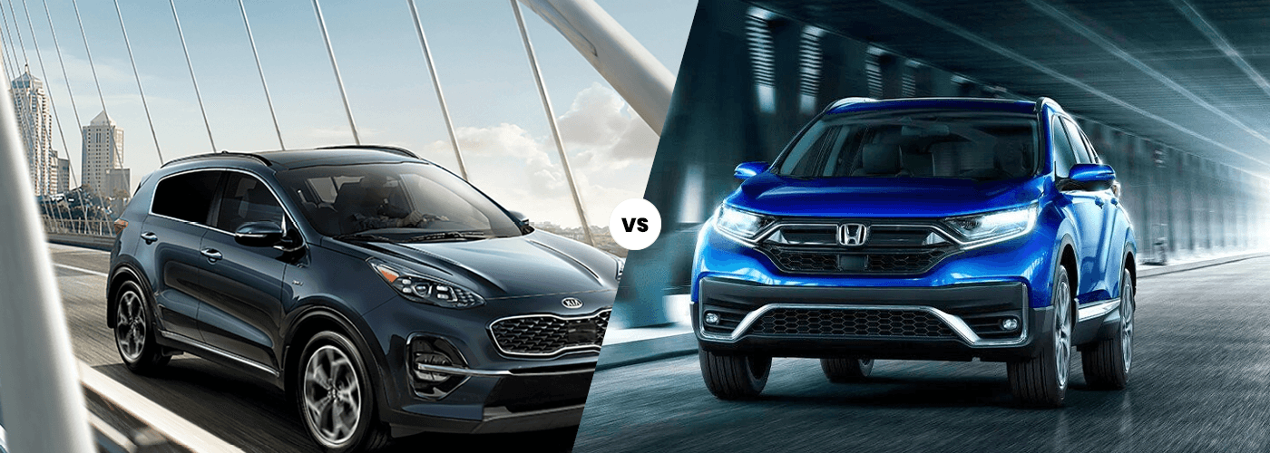 2022 Kia Sportage vs 2021 Honda CR-V