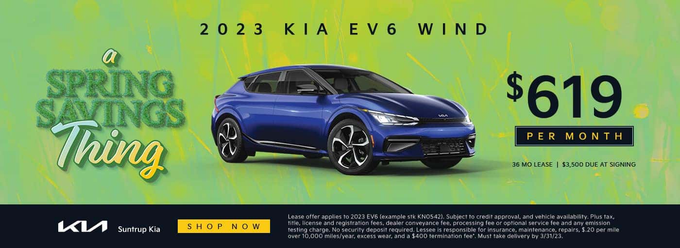 2023 EV6 wind offer