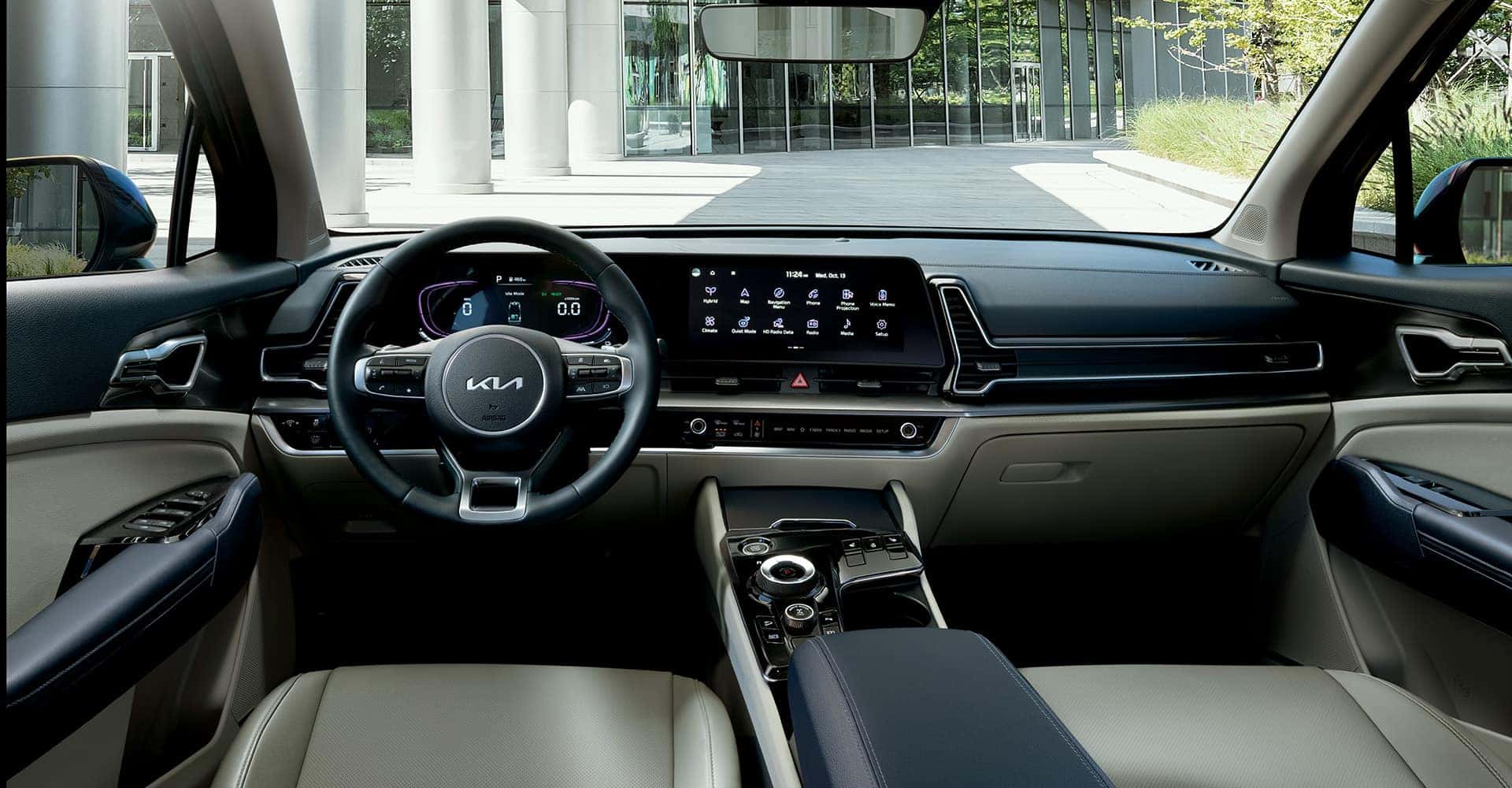 Kia Sportage interior front