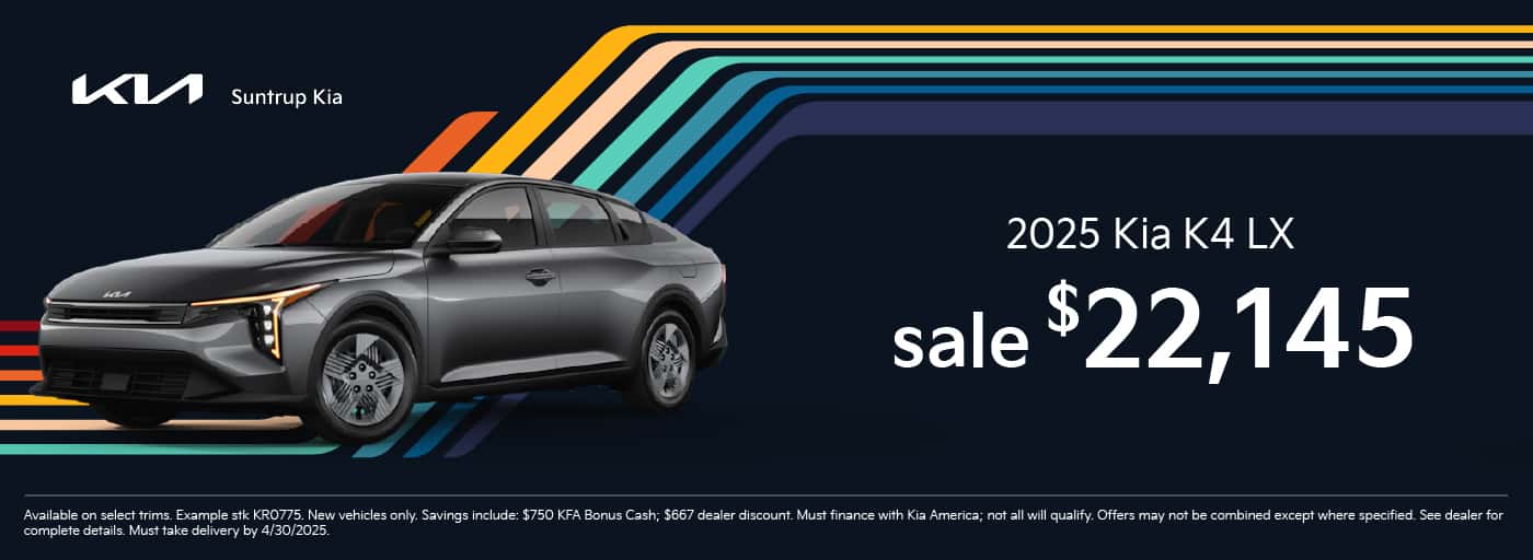 2025 K4 LX March offer