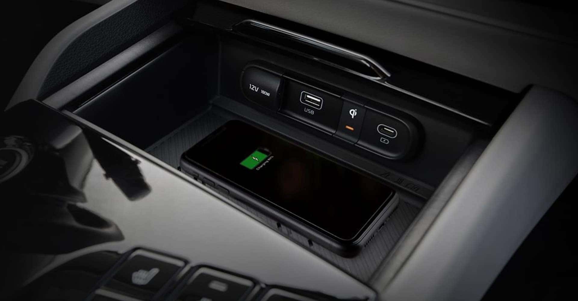 Kia Sportage charging