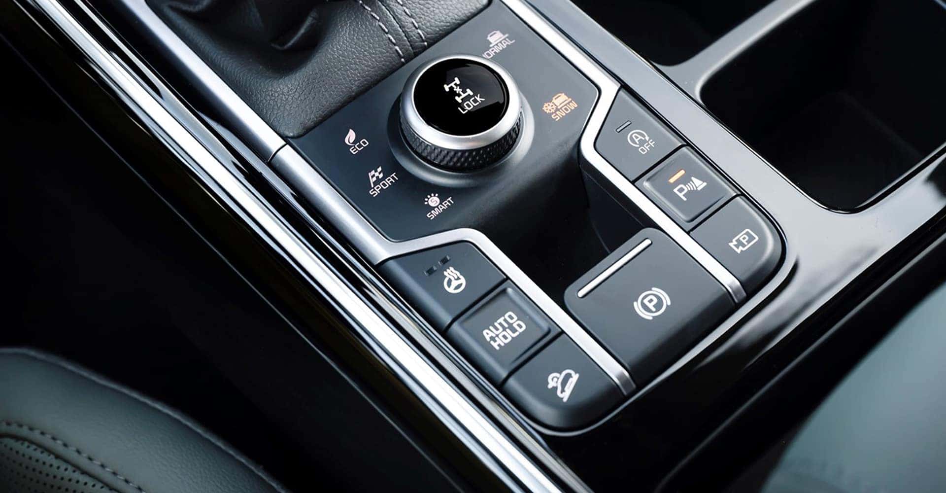 Kia Sorento center console