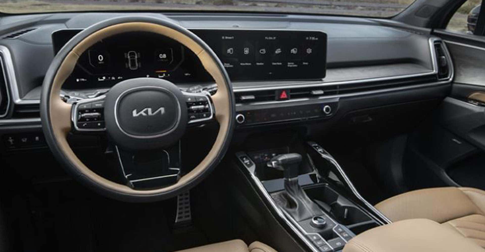 Kia Sorento interior front
