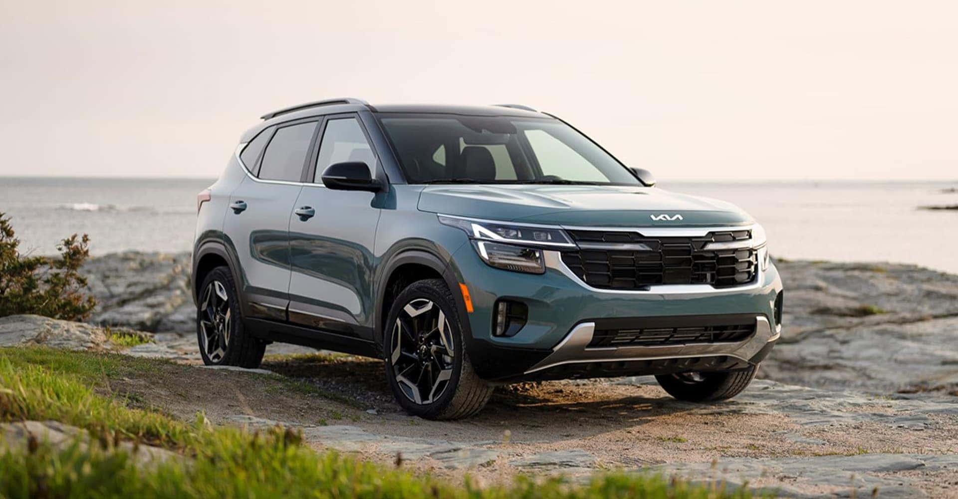 Light blue 2025 Kia Seltos