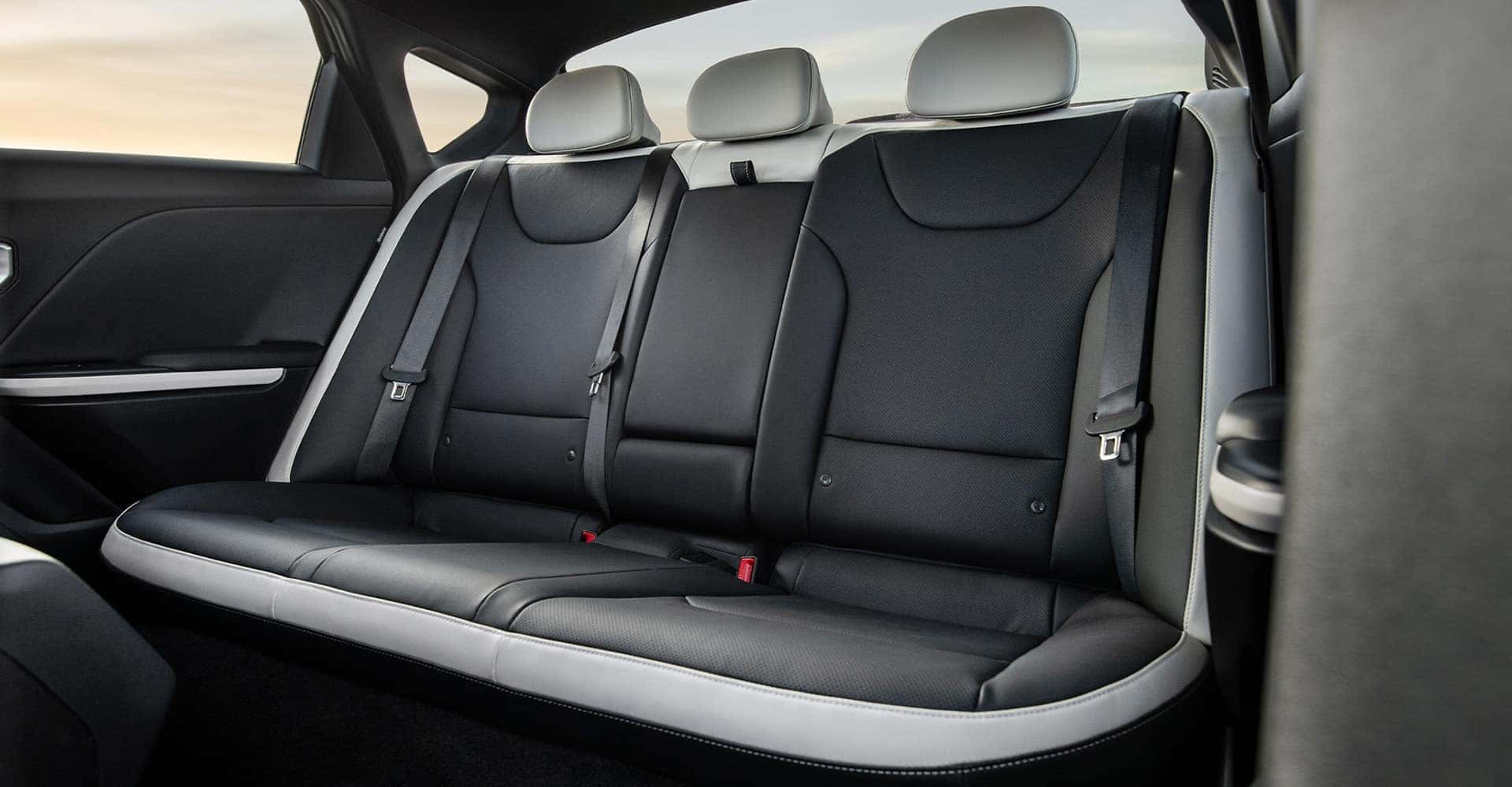 2025 KIA K4 view of back seats