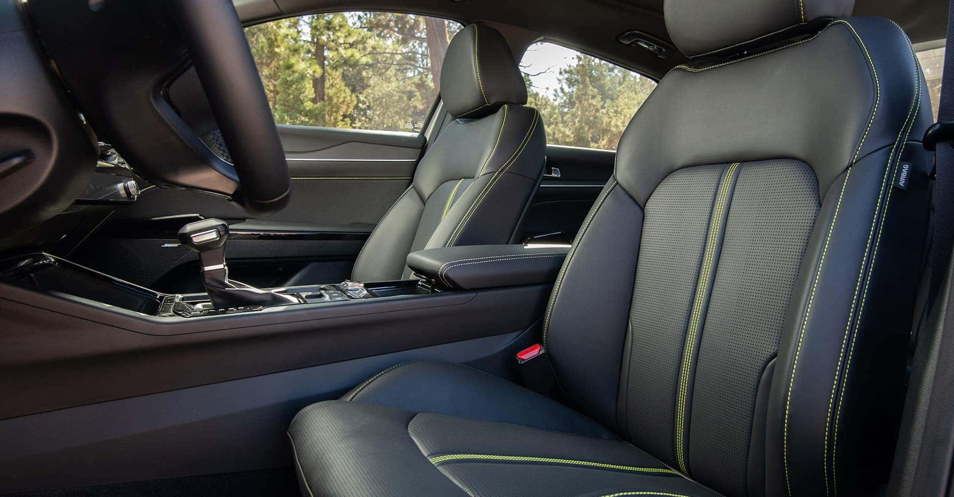 2025 KIA K5 front seat view