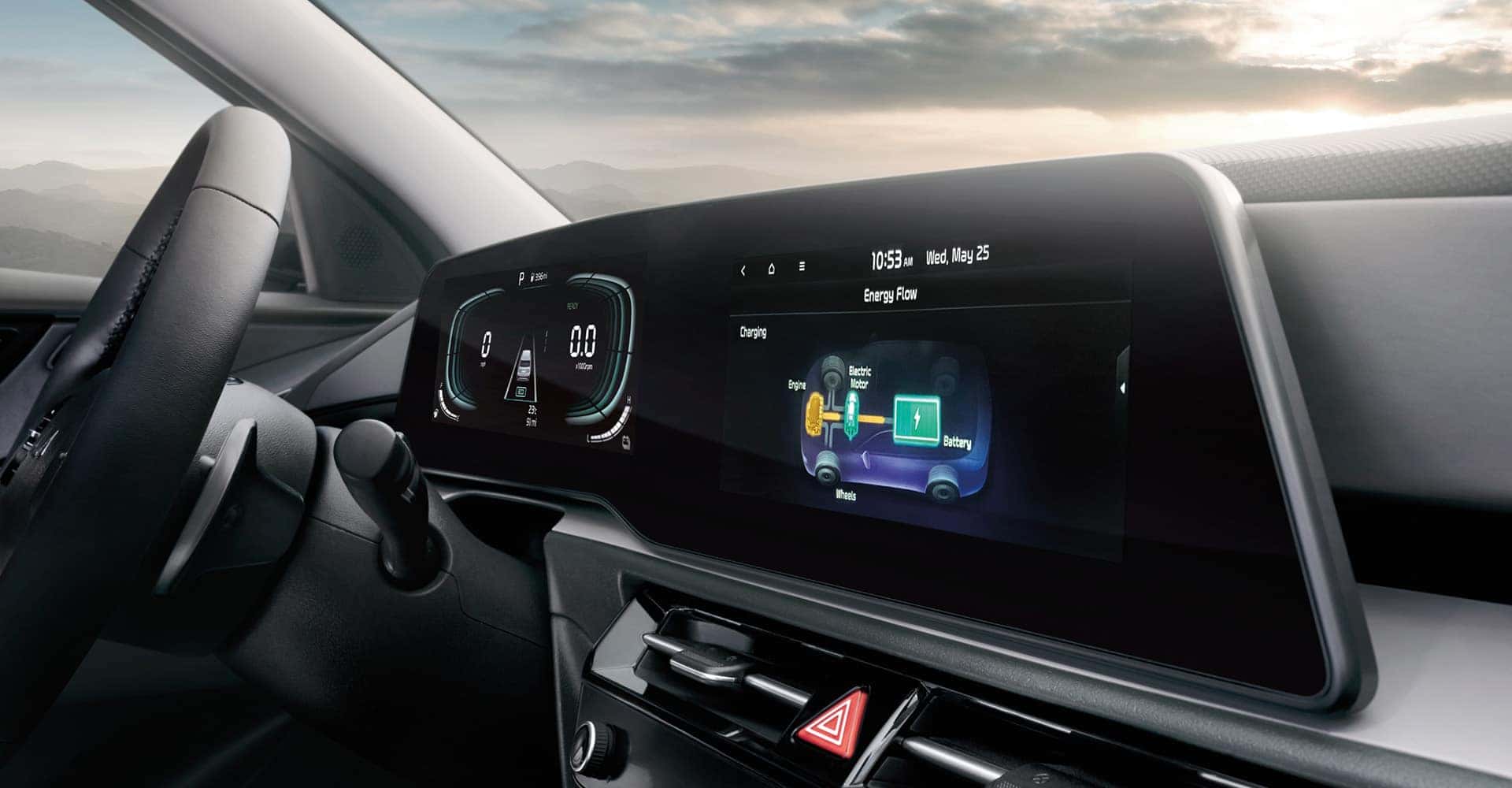 2025 Kia Niro Plug in Hybrid dash screen