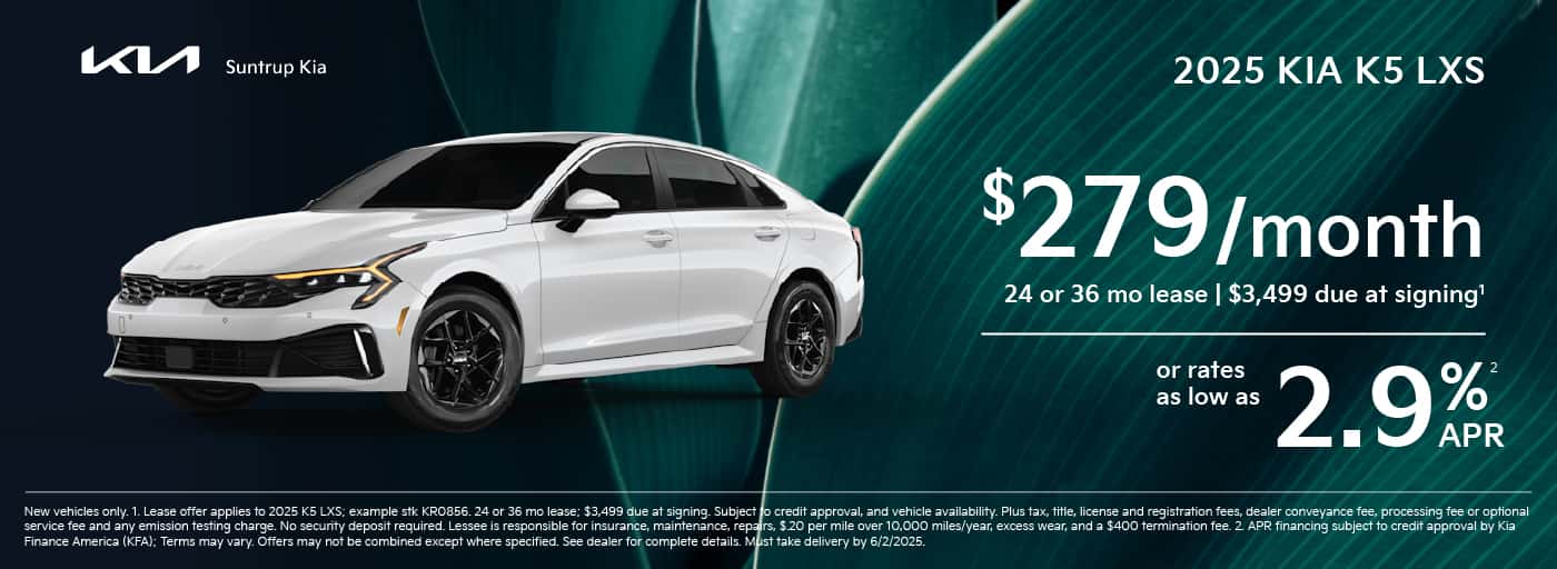 2025 K5 LXS May offer