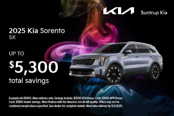 2025 Sorento SX August offer