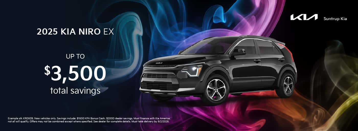 2025 Niro EX August offer