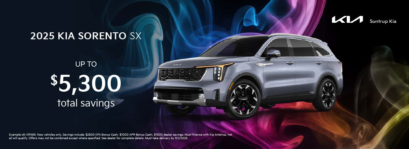 2025 Sorento SX August offer