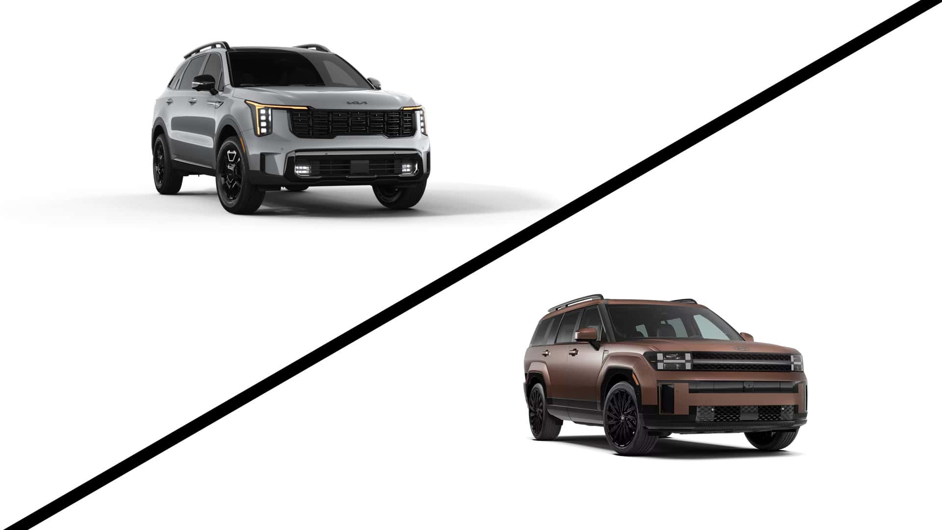 2026 Kia Sorento vs Hyundai Santa Fe