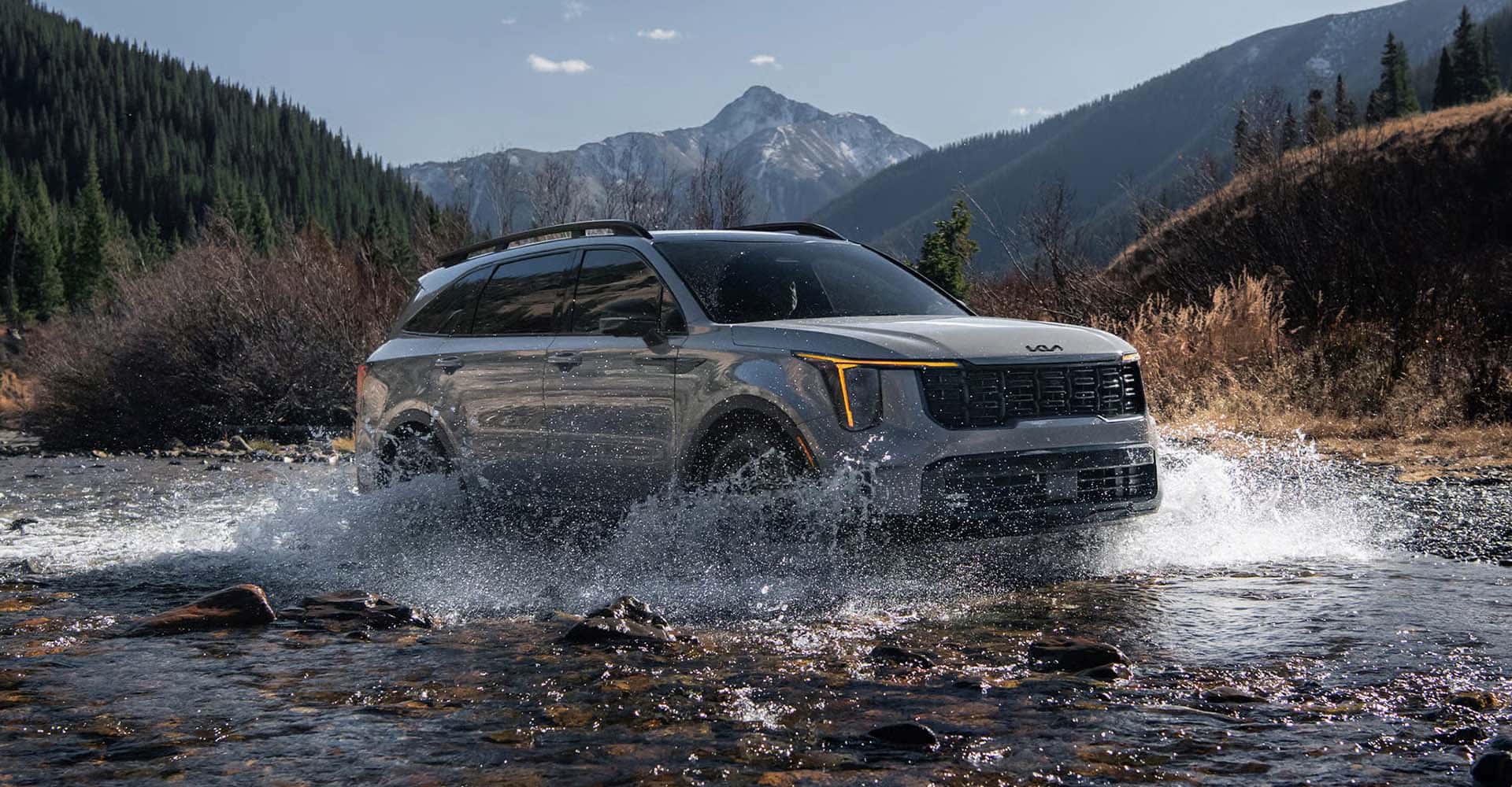 2026-Kia-sorento-in-river