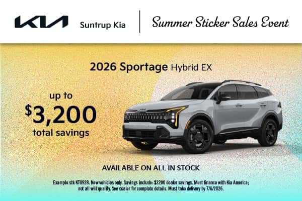 2026 Sportage Hybrid June 2026