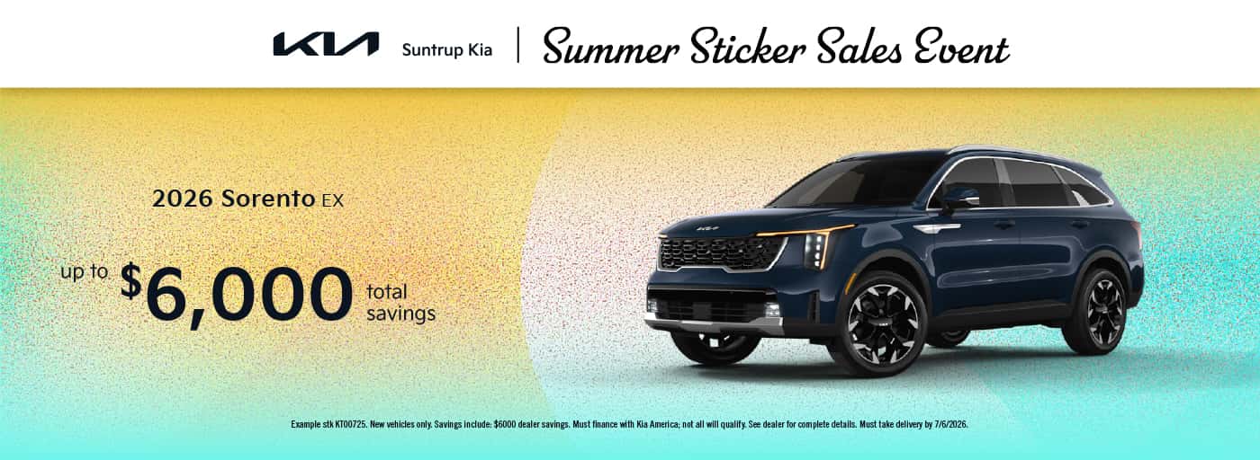 2026 Sorento June 2026