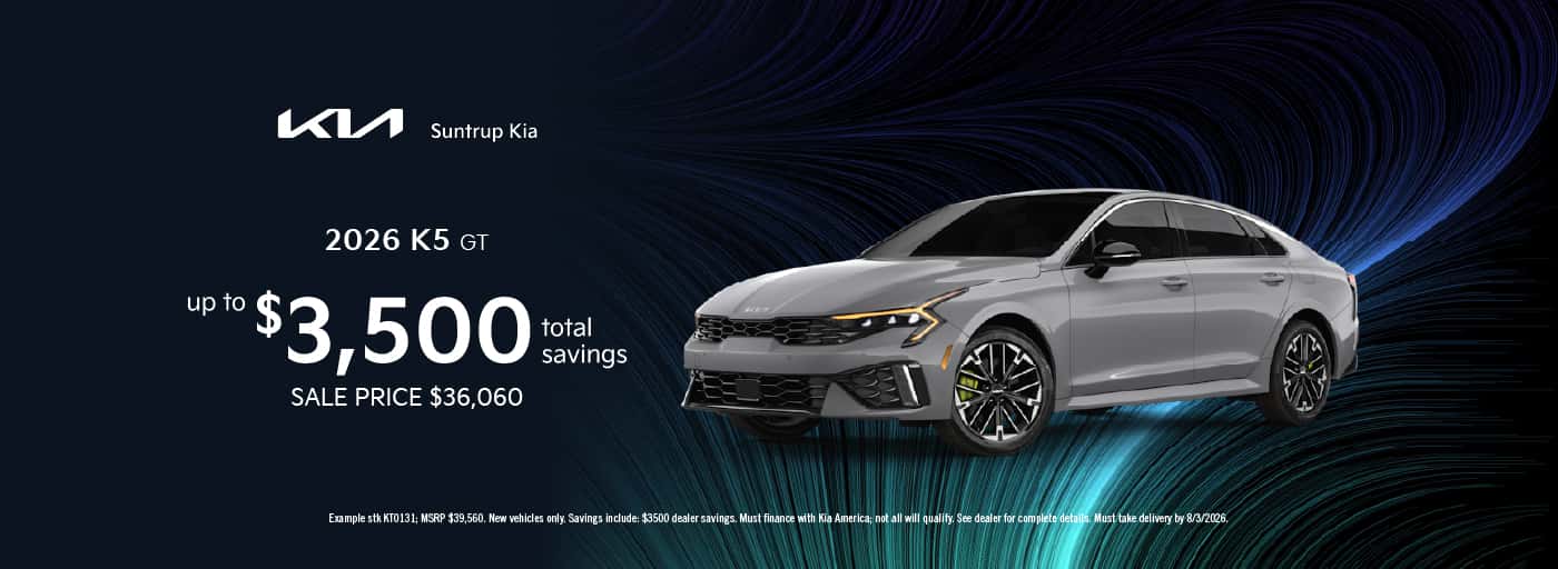2026 K5 July offer