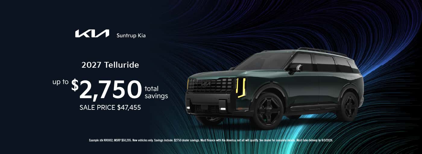 2027 Telluride July offer