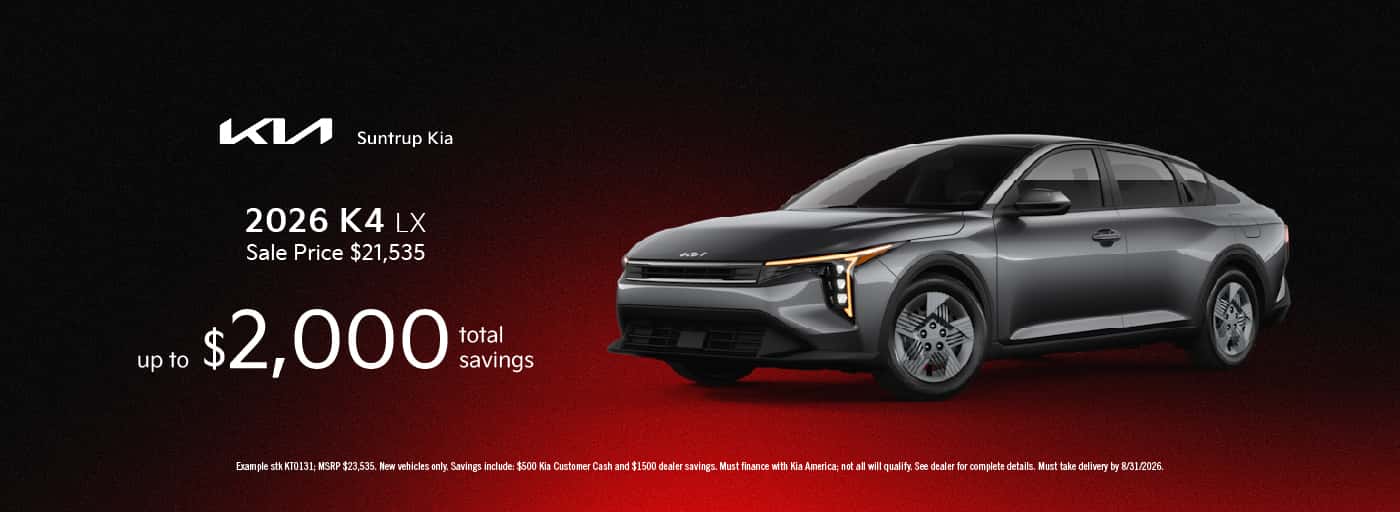 2026 K4 August offer