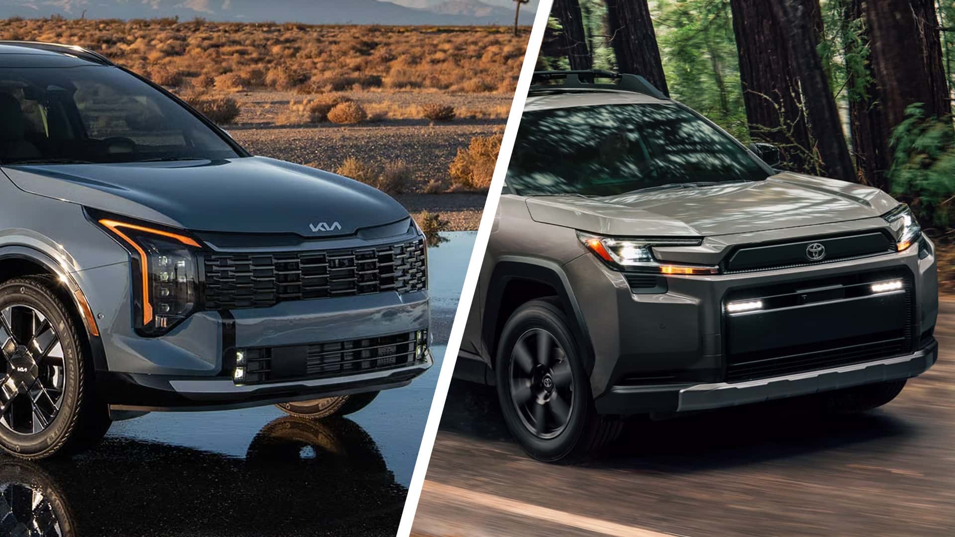 2026 Kia Sportage Hybrid vs. Toyota RAV4 Hybrid