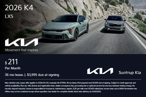 2026 K4 September offer